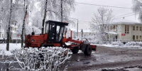 В Брянской области продолжается активная уборка снега - Газета Восход