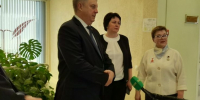 Губернатор Брянской области Александр Богомаз и председатель Брянской областной Думы Валентин Суббот посетили библиотеку - Суражская районная библиотека